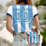 World Cup 2026 Argentina Performance Tee Soccer Pride Apparel Gift For Football Fans - GowGowStore