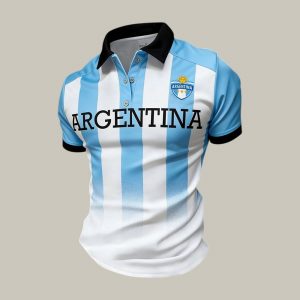 Argentina 2026 FIFA World Cup Polo Shirt Soccer Clothes Present For Soccer Lovers - GowGowStore
