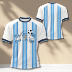 Argentina FIFA World Cup 2026 Crew Tee Soccer Champion Vibes Gift For Football Fans - GowGowStore