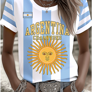 Argentina 2026 FIFA World Cup Soccer Shirt Football Fan Favorite Gift For The Whole Family - GowGowStore