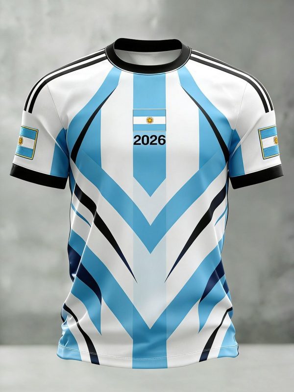 Argentina 2026 World Cup Tee Soccer Supporters Tee Holiday Gift Idea - GowGowStore