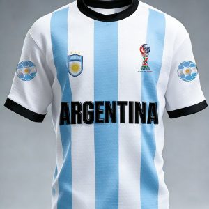 Argentina 2026 FIFA World Cup Crew Tee World Cup Spirit Wear Gift For Soccer Lovers - GowGowStore