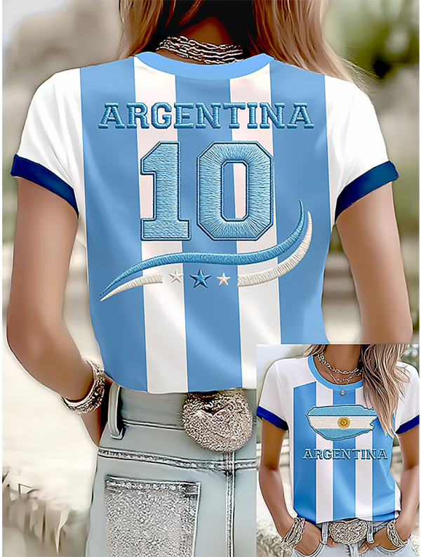 2026 World Cup Argentina Graphic Tee World Cup Spirit Wear Gift For Dad - GowGowStore