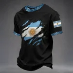 Crew Tee Argentina World Cup 2026 Fan Zone Apparel Gift For Mom - GowGowStore