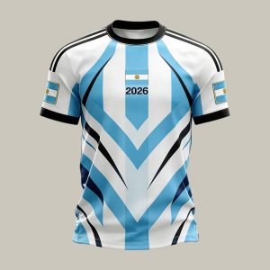 Argentina FIFA World Cup 2026 Crew Tee World Cup Fan Edition Fan Appreciation Gift - GowGowStore
