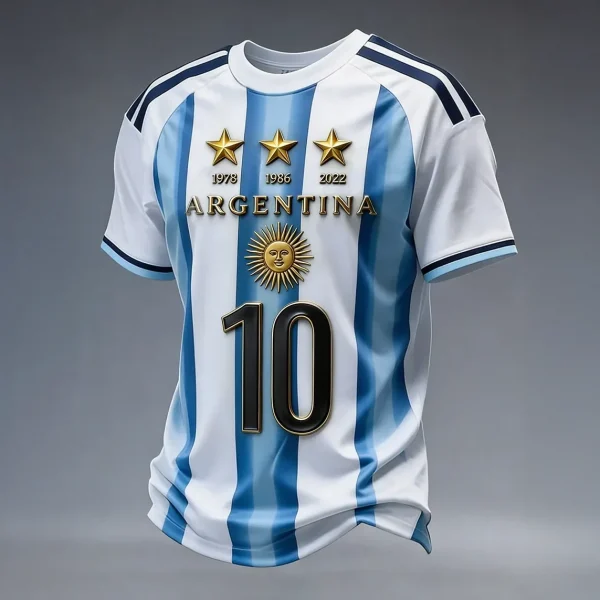 Soccer Shirt Argentina 2026 World Cup National Team Pride Shirt Gift For Soccer Lovers - GowGowStore