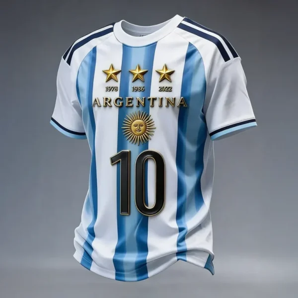 Soccer Shirt Argentina 2026 World Cup National Team Pride Shirt Gift For Soccer Lovers - GowGowStore