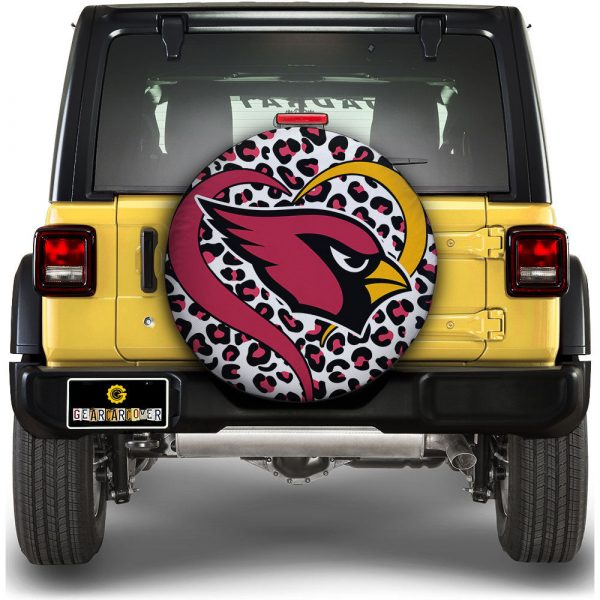 Arizona Cardinals Spare Tire Cover Custom For Fans