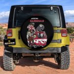 Arizona Cardinals Spare Tire Covers Horror Characters Car Accessories