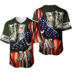 Patriotic Usa Army T-Shirt - American Flag & Dog Tags Design - Perfect Gift For Veterans