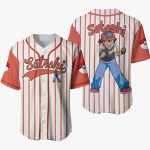 Anime-Inspired Baseball Jersey – Satoshi Design For Fans & Collectors