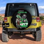 Austin FC Spare Tire Covers Horror Characters Car Accessories
