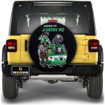Austin FC Spare Tire Covers Horror Characters Car Accessories