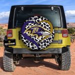 Baltimore Ravens Spare Tire Cover Custom For Fans