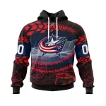 NHL Columbus Blue Jackets, Specialized Off Road Style Graphic Hoodie