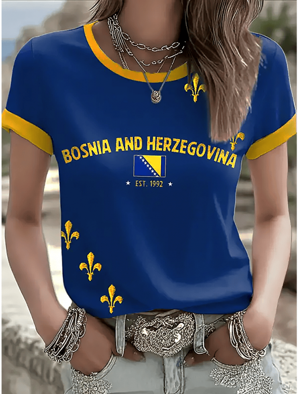 Bosnia and Herzegovina 2026 World Cup Soccer Shirt Kickoff Day Shirt Fan Appreciation Gift - GowGowStore