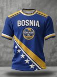 Bosnia and Herzegovina 2026 FIFA World Cup T-Shirt World Cup Fan Collection Gift For The Whole Family - GowGowStore