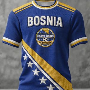 Bosnia and Herzegovina 2026 FIFA World Cup T-Shirt World Cup Fan Collection Gift For The Whole Family - GowGowStore