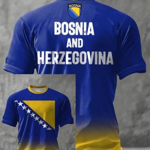2026 World Cup Bosnia and Herzegovina Fan Shirt National Team Pride Shirt Gift For Women - GowGowStore