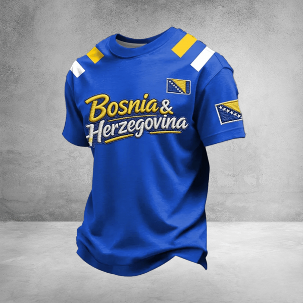 Bosnia and Herzegovina World Cup 2026 Soccer Shirt Soccer Lover Wardrobe Gift For Friends And Family - GowGowStore