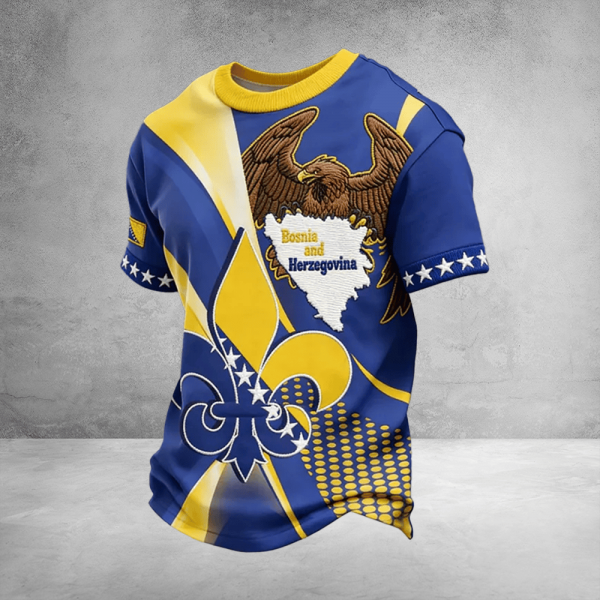 Bosnia and Herzegovina Crew Tee 2026 FIFA World Cup Tailgate Day Shirt Gift For Football Fans - GowGowStore