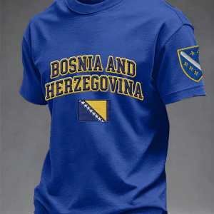 Fan Shirt Bosnia and Herzegovina World Cup 2026 World Cup Fan Collection Christmas Present Idea - GowGowStore