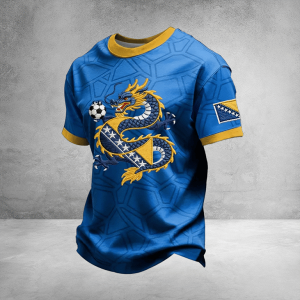 Crew Tee Bosnia and Herzegovina FIFA World Cup 2026 World Cup Fan Edition Gift For Dad - GowGowStore