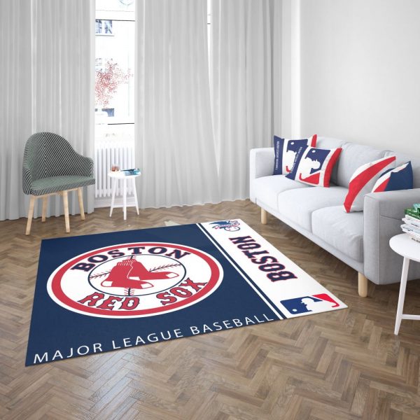 Boston Red Sox MLB Baseball American League Floor Carpet Rug Mat