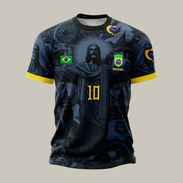Performance Tee Brazil World Cup 2026 National Team Pride Shirt Gift For The Whole Family - GowGowStore