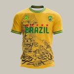 World Cup 2026 Brazil Fan Shirt National Team Pride Shirt Birthday Gift For Him - GowGowStore