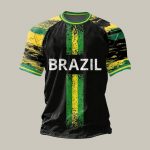 World Cup 2026 Brazil Graphic Tee Soccer Squad Gear Gift For Boyfriend - GowGowStore