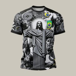 Brazil FIFA World Cup 2026 Performance Tee Soccer Nation Pride Gift For Mom - GowGowStore