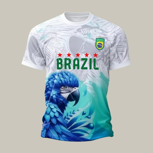 Performance Tee Brazil 2026 World Cup Soccer Supporters Tee Holiday Gift Idea - GowGowStore