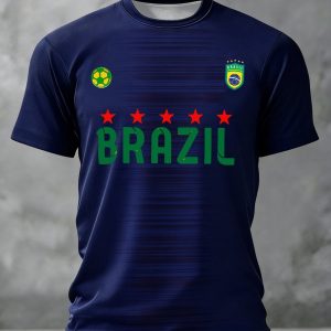 Brazil FIFA World Cup 2026 Soccer Shirt Soccer Pride Apparel Gift For Friends And Family - GowGowStore