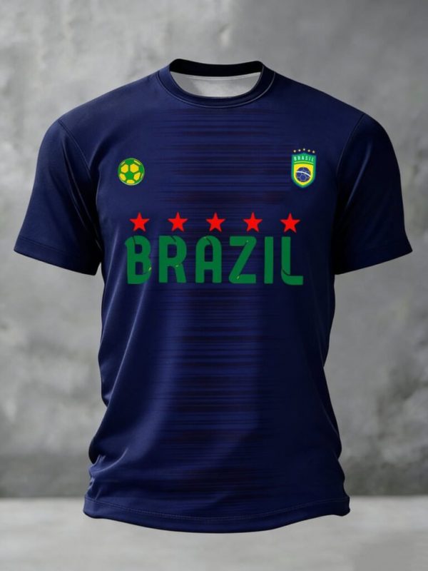 Brazil FIFA World Cup 2026 Soccer Shirt Soccer Pride Apparel Gift For Friends And Family - GowGowStore