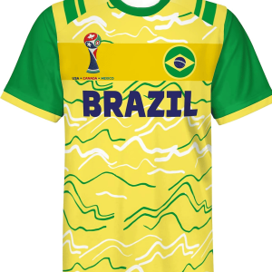 Fan Shirt Brazil 2026 FIFA World Cup World Cup Spirit Wear Gift For Soccer Fans - GowGowStore