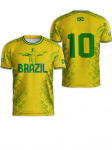 Brazil World Cup 2026 Crew Tee Game Day Fan Apparel Mother's Day Present - GowGowStore