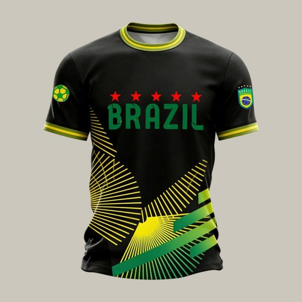Brazil FIFA World Cup 2026 T-Shirt Fan Zone Apparel Gift For Soccer Lovers - GowGowStore