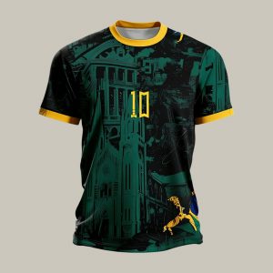 Brazil Crew Tee FIFA World Cup 2026 Soccer Champion Vibes Holiday Gift Idea - GowGowStore