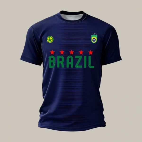 Brazil FIFA World Cup 2026 Performance Tee Soccer Lover Wardrobe Gift For Dad - GowGowStore