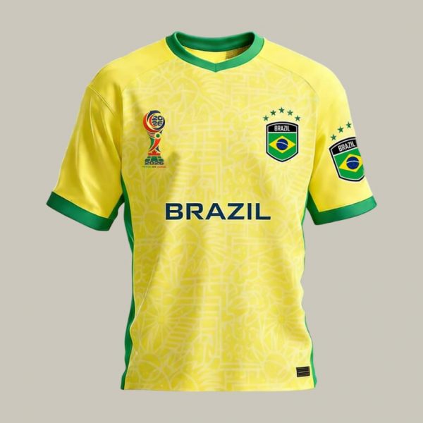 Performance Tee Brazil 2026 World Cup World Cup Spirit Wear Gift For Soccer Fans - GowGowStore