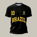 World Cup 2026 Brazil Graphic Tee National Team Pride Shirt Surprise Gift For Fans - GowGowStore