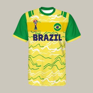 Brazil Performance Tee FIFA World Cup 2026 Match Day Essential Gift For The Whole Family - GowGowStore