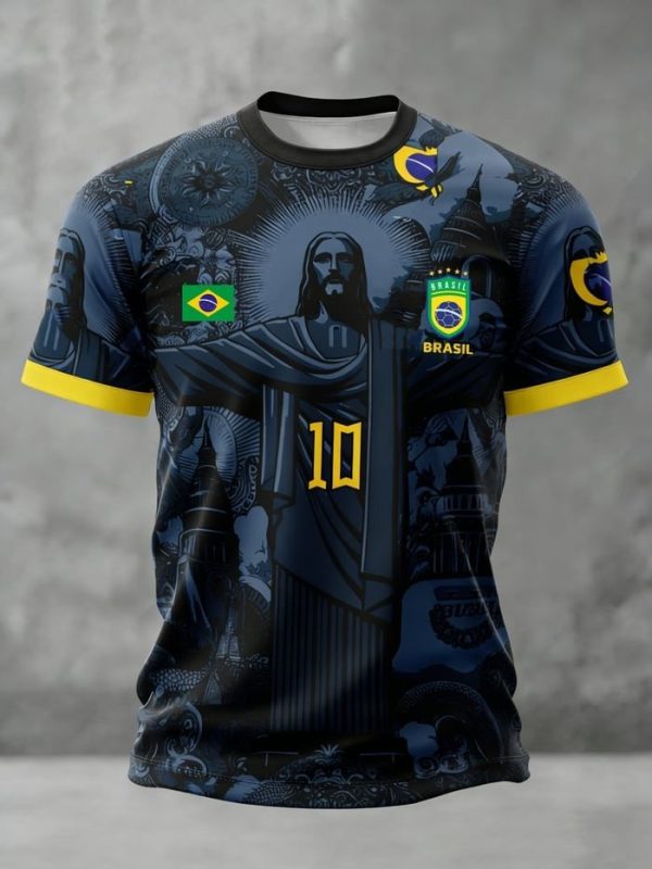 Brazil Tee World Cup 2026 Tailgate Day Shirt Christmas Present Idea - GowGowStore
