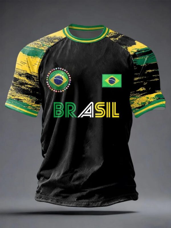 2026 FIFA World Cup Brazil Performance Tee Soccer Supporters Tee Fan Appreciation Gift - GowGowStore
