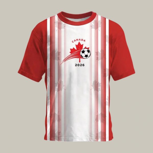 World Cup 2026 Canada Crew Tee World Cup Fan Edition Gift For Soccer Lovers - GowGowStore