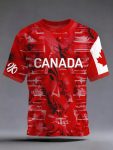 Canada World Cup 2026 Graphic Tee Soccer Lover Wardrobe Birthday Gift For Him - GowGowStore