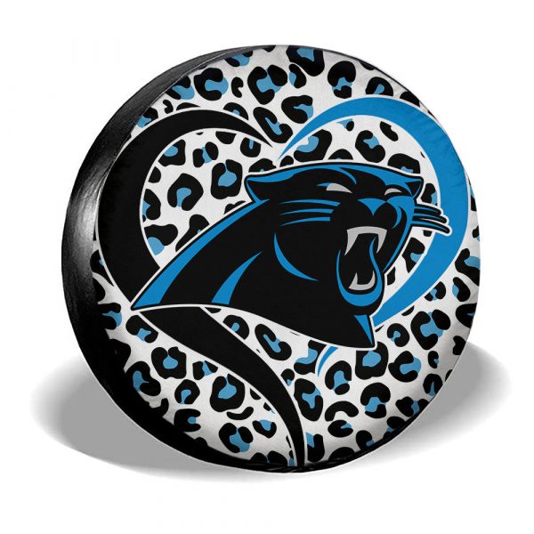 Carolina Panthers Spare Tire Cover Custom For Fans