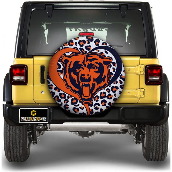 Chicago Bears Spare Tire Cover Custom For Fans