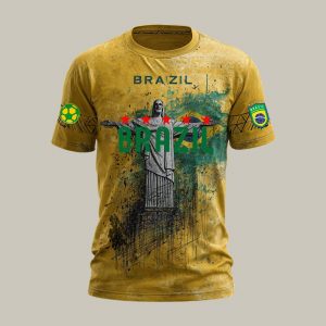 Brazil Tee World Cup 2026 World Cup Fan Edition Gift For Soccer Fans - GowGowStore